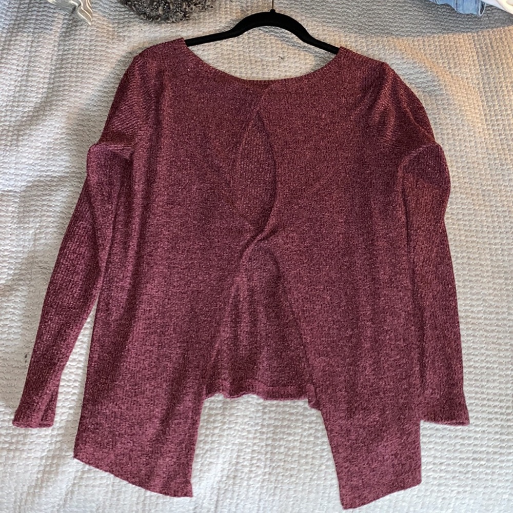Open back sweater - Picture 2 of 2